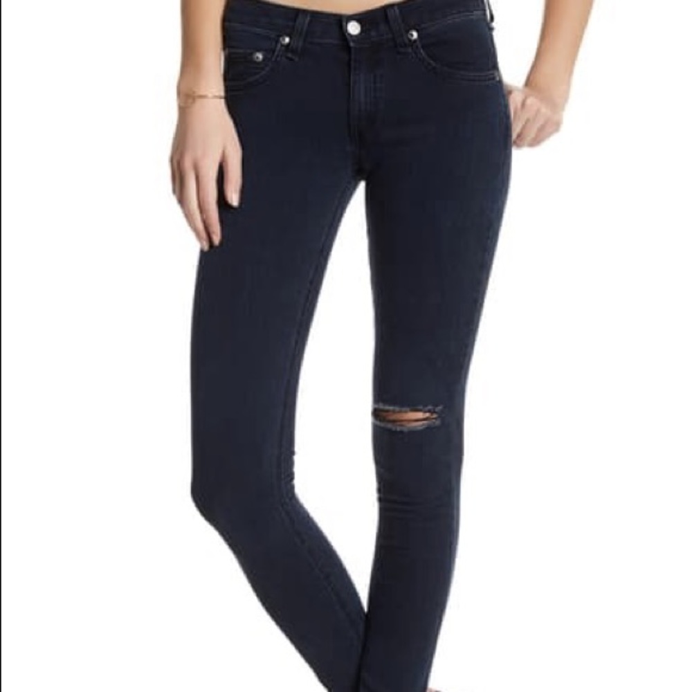 Rag and Bone distressed skinny jean
